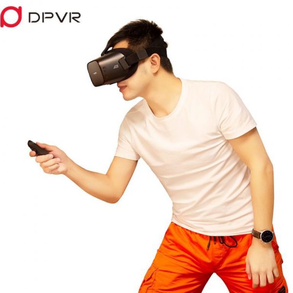DPVR Virtual Reality Headset P1 Pro 4K man using 768x768