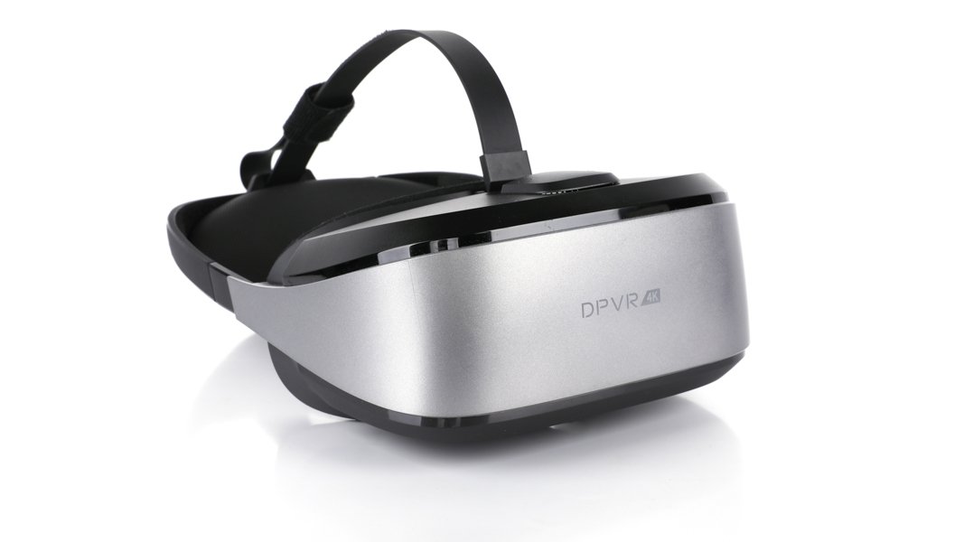 DPVR-E3-4K-虚拟现实-耳机-前角-视图