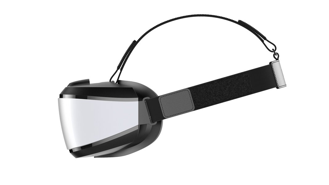 DPVR-E3C-虚拟现实-耳机-侧视图