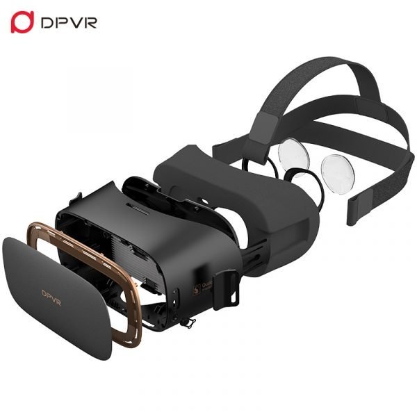 DPVR-Virtual-Reality-Headset-P1-Pro-components