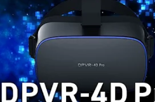 4Kヘッドマウントディスプレイ「DPVR 4D Pro」のレビュー写真